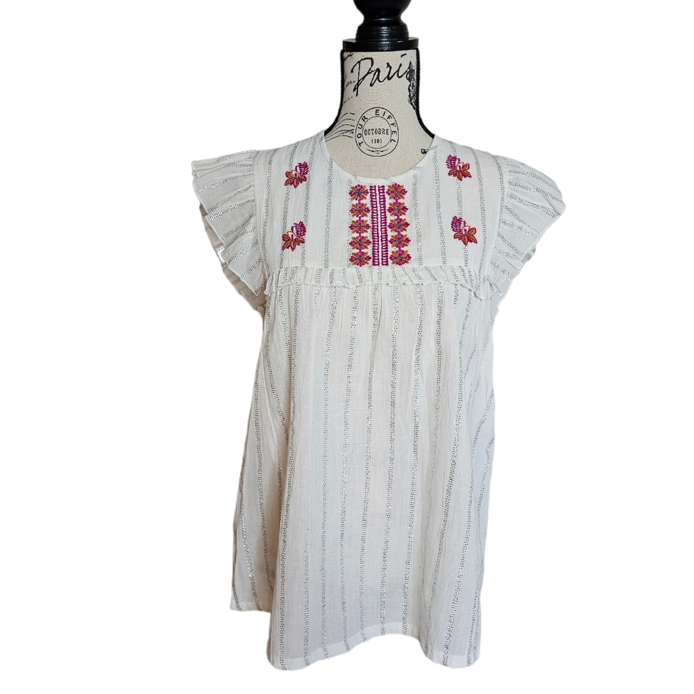 KINDLE Embroidered Top Size Large - Picture 5 of 13
